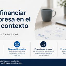 Financiación para pymes en 2026: subvenciones, financiación pública y privada