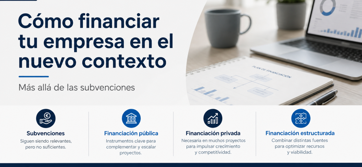 Financiación para pymes en 2026: subvenciones, financiación pública y privada
