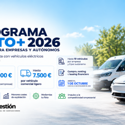 Programa Auto+ 2026 ayudas para vehículos eléctricos de empresas y autónomos